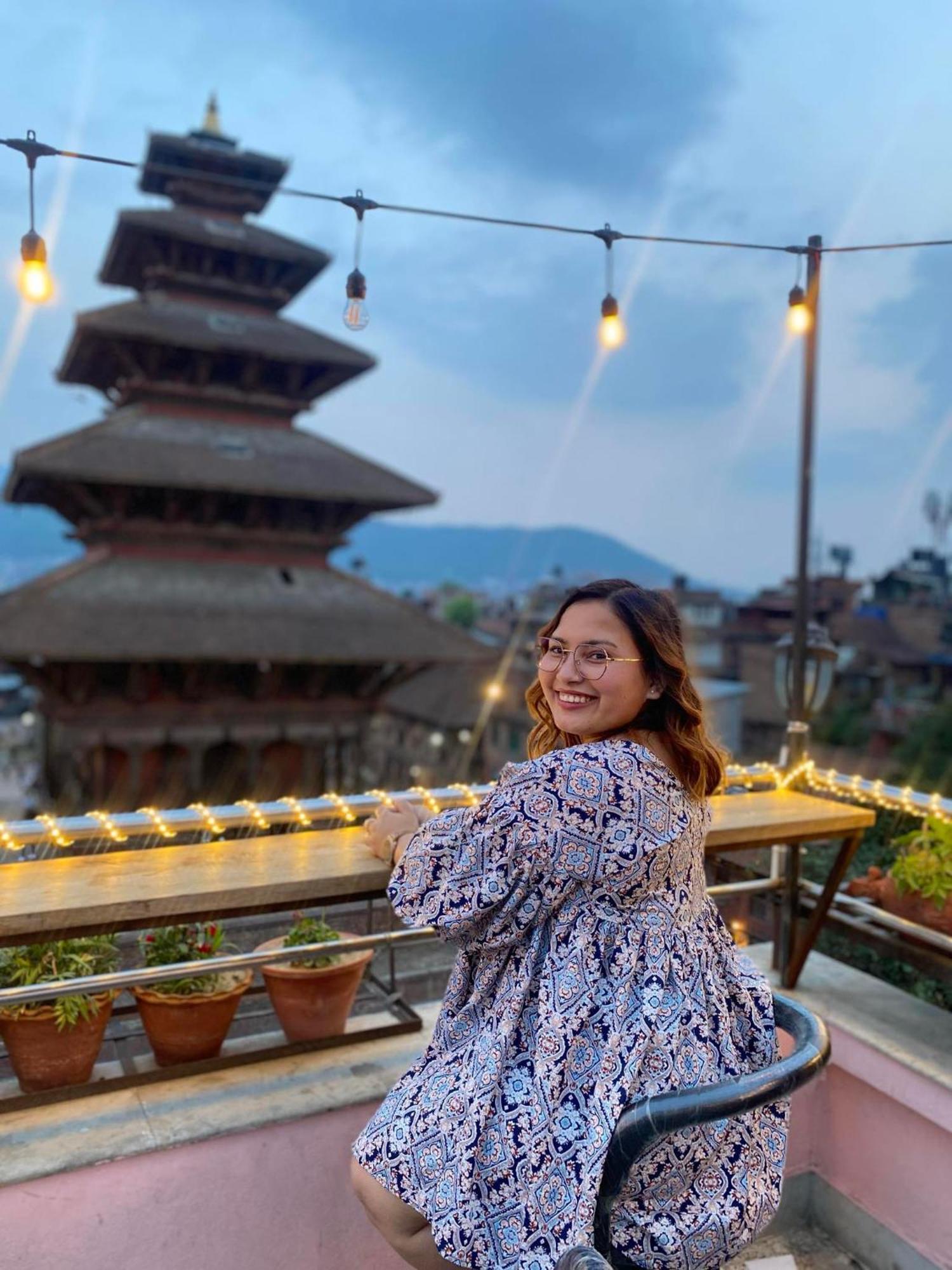 Annapurna Guest House And Rooftop Restaurant Bhaktapur Bagian luar foto